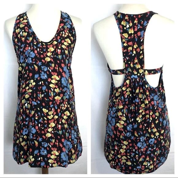 PARKER SILK RACERBACK TUNIC DRESS - Picture 1 of 11